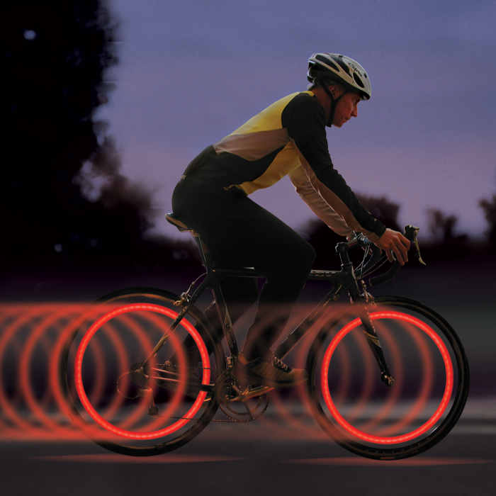 Luces led bicicleta - La Fábrica de Inventos Fumar