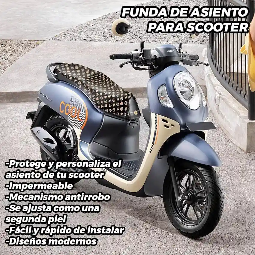  Funda Asiento Moto la Fabrica de inventos