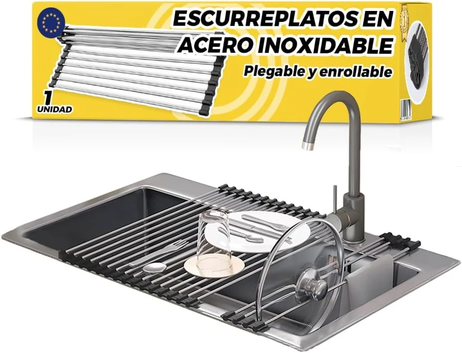  Escurreplatos sobre Fregadero La Fabrica de Inventos