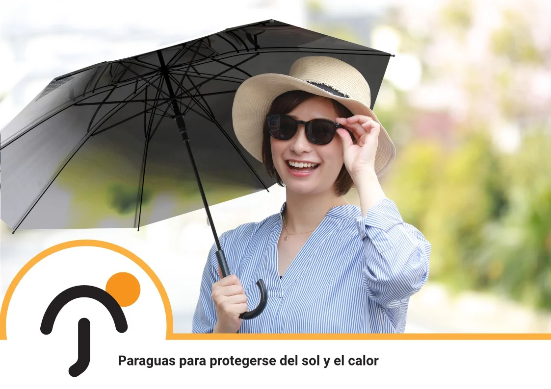 Paraguas Innovador con Protección Solar UV La Fabrica de Inventos
