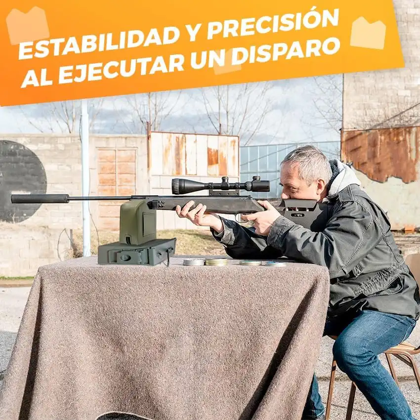  Banco de Tiro para Rifle La Fabrica de Inventos