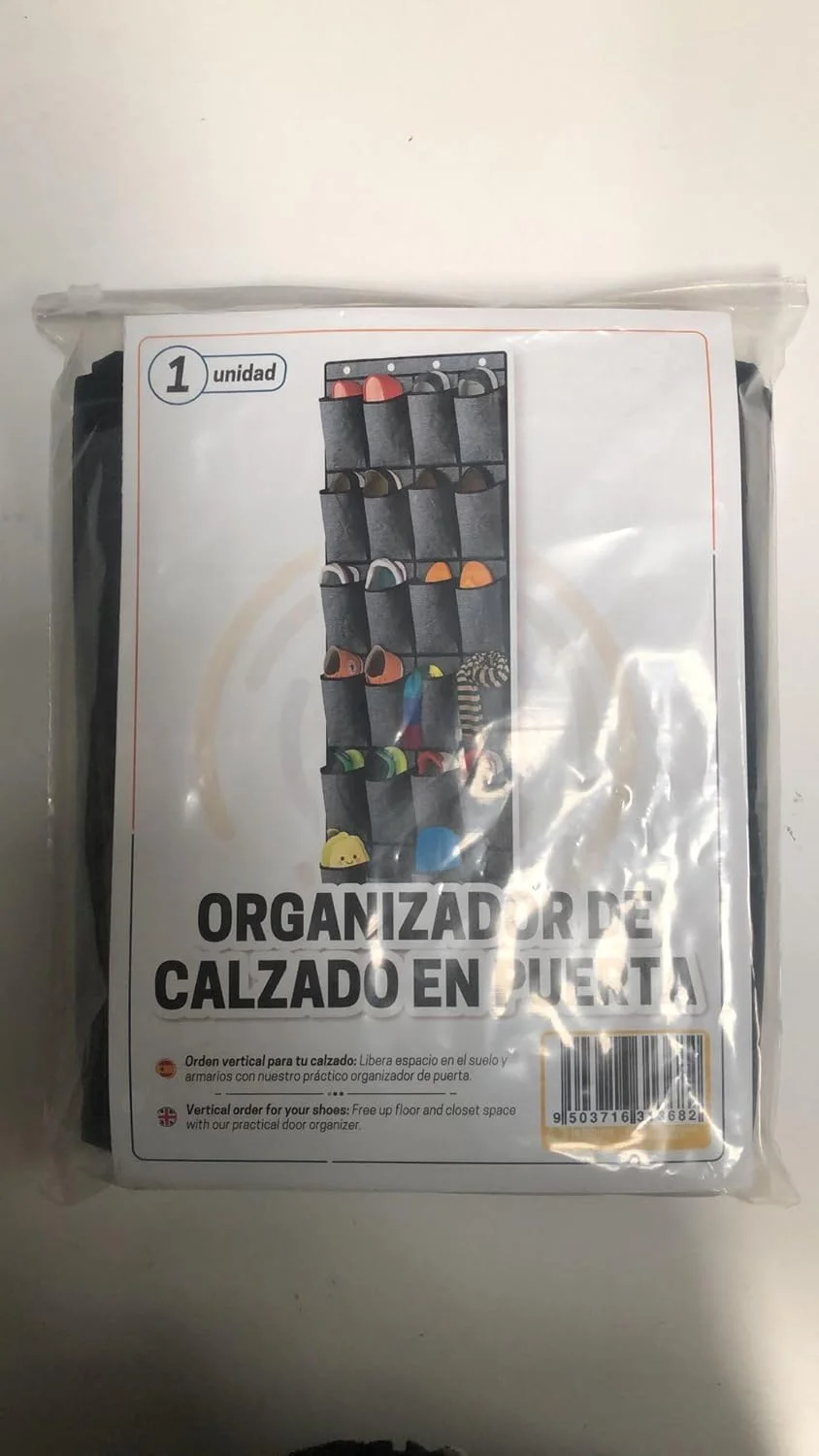  organizador de zapatos colgante para puerta La Fabrica De Inventos