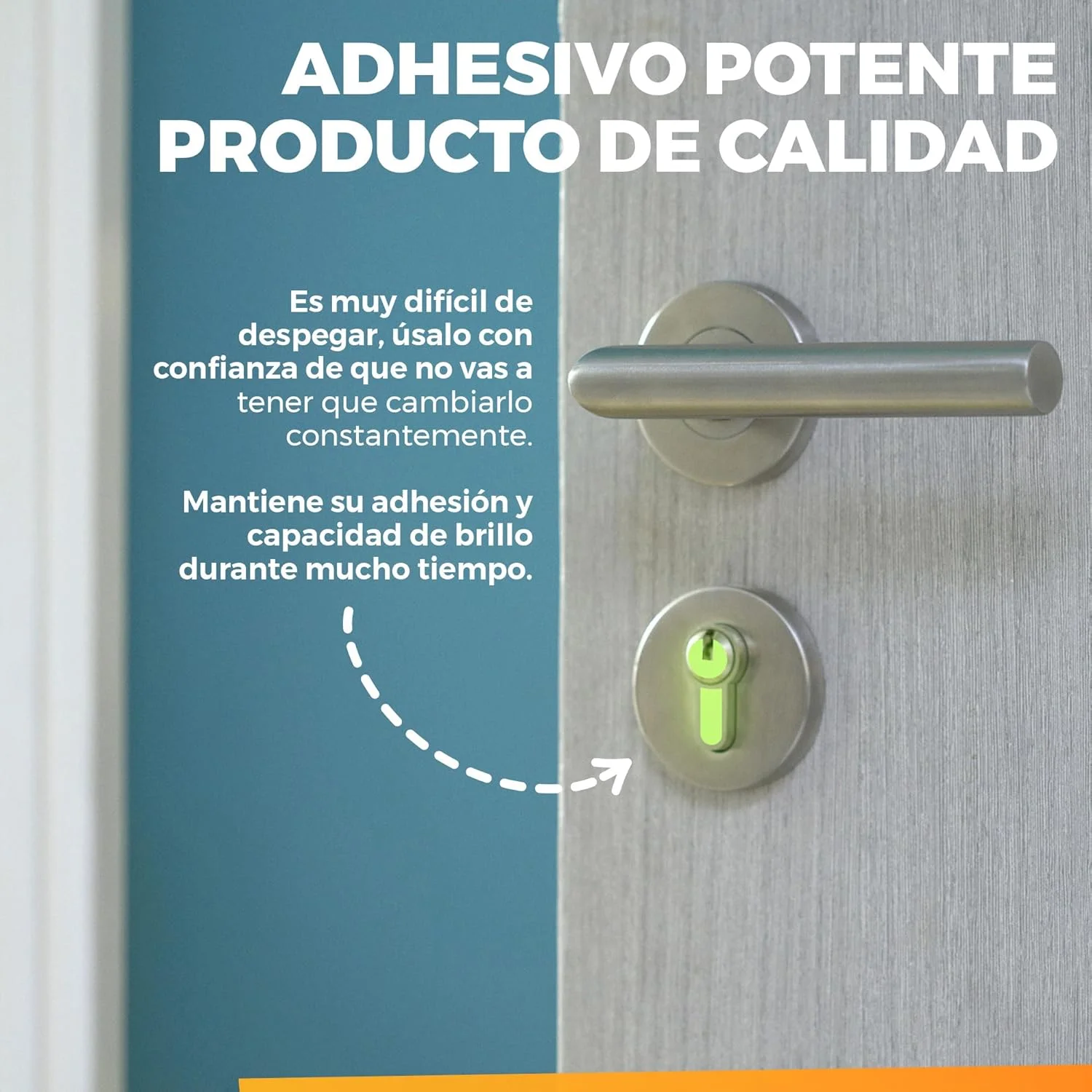  pegatinas fluorescentes para cerradura La Fabrica De Inventos