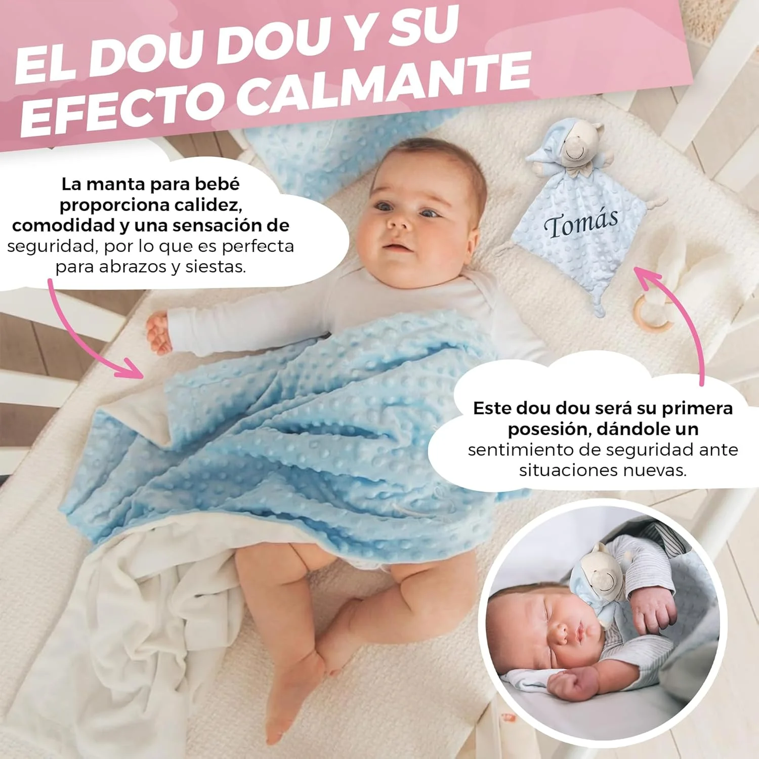  manta bebe personalizada La Fabrica De Inventos