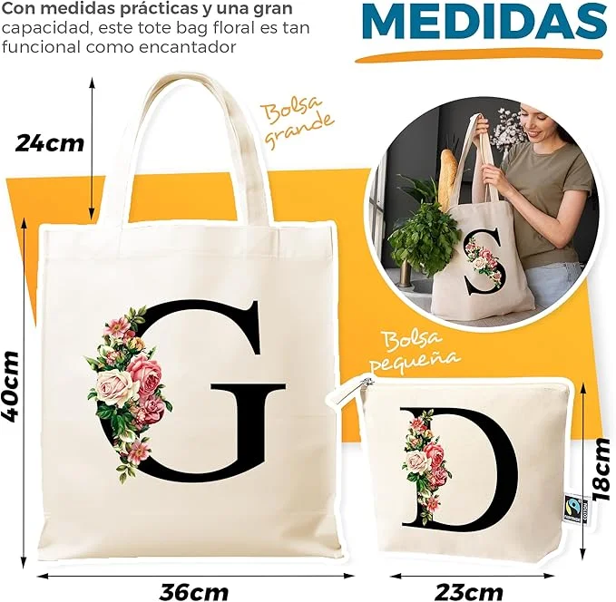  bolsas de tela personalizadas La Fabrica De Inventos