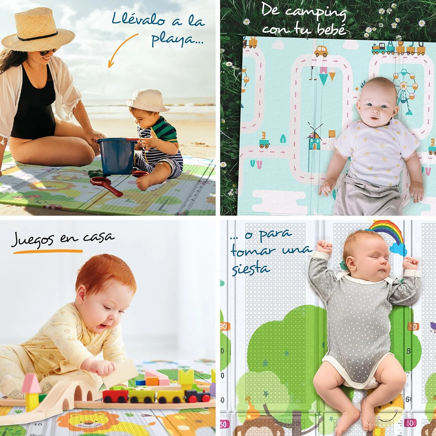 alfombra bebe acochada plegable La Fabrica De Inventos