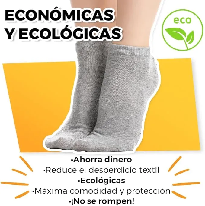  Pack 6 calcetines tobilleros o normales grises La Fabrica de Inventos