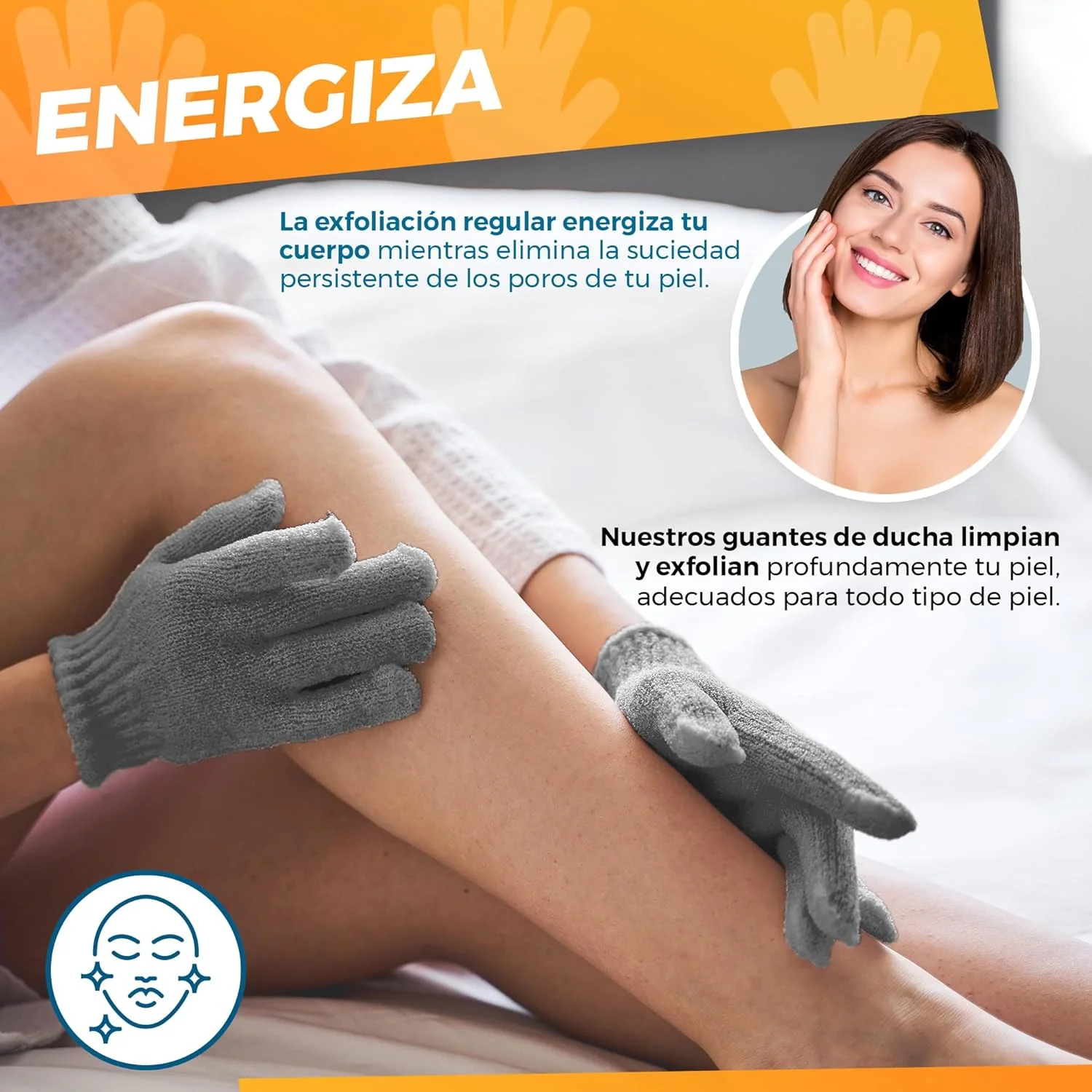  Guante Exfoliante Corporal La Fabrica De Inventos