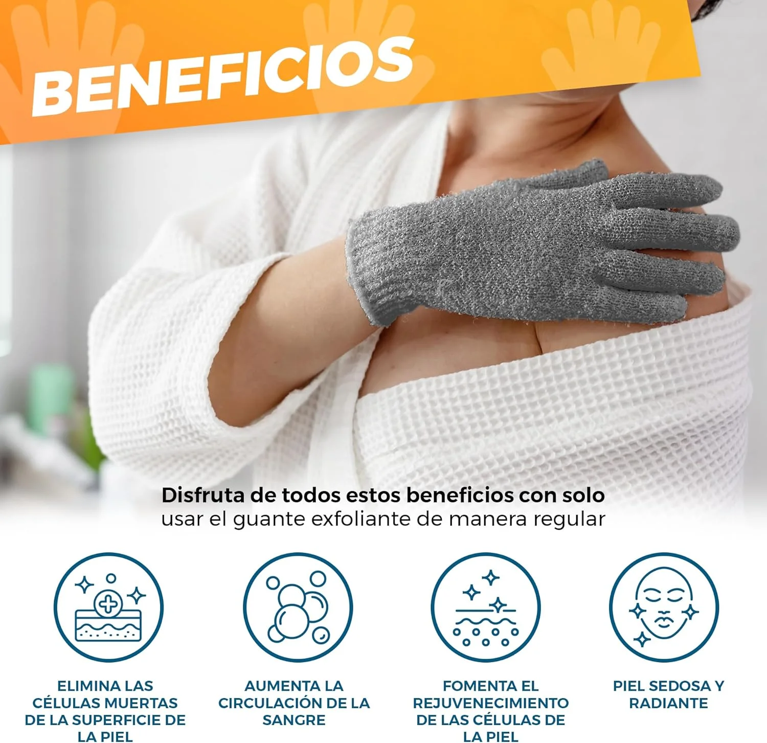  Guante Exfoliante Corporal La Fabrica De Inventos