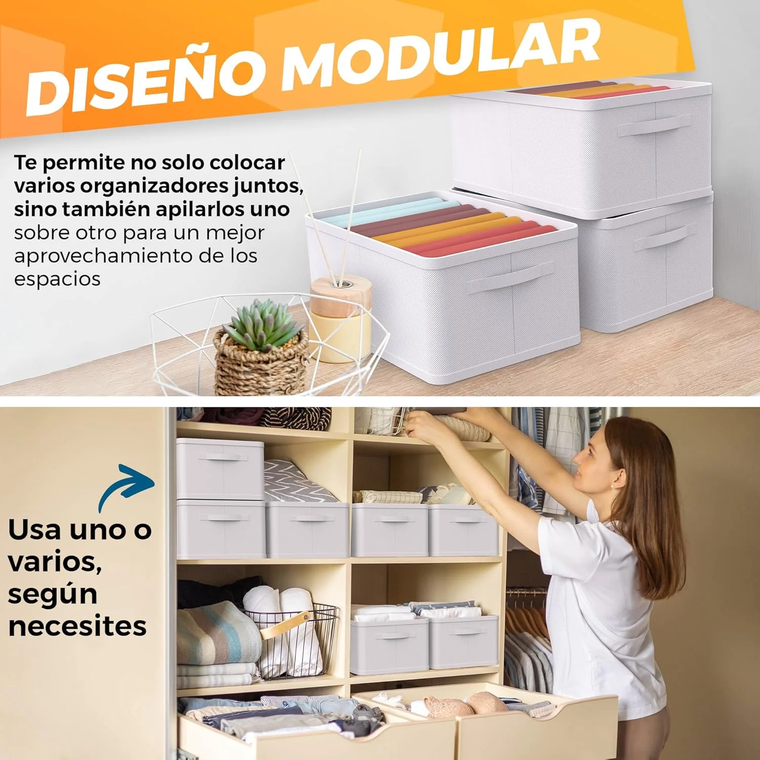 caja organizadora de ropa La Fabrica De Inventos