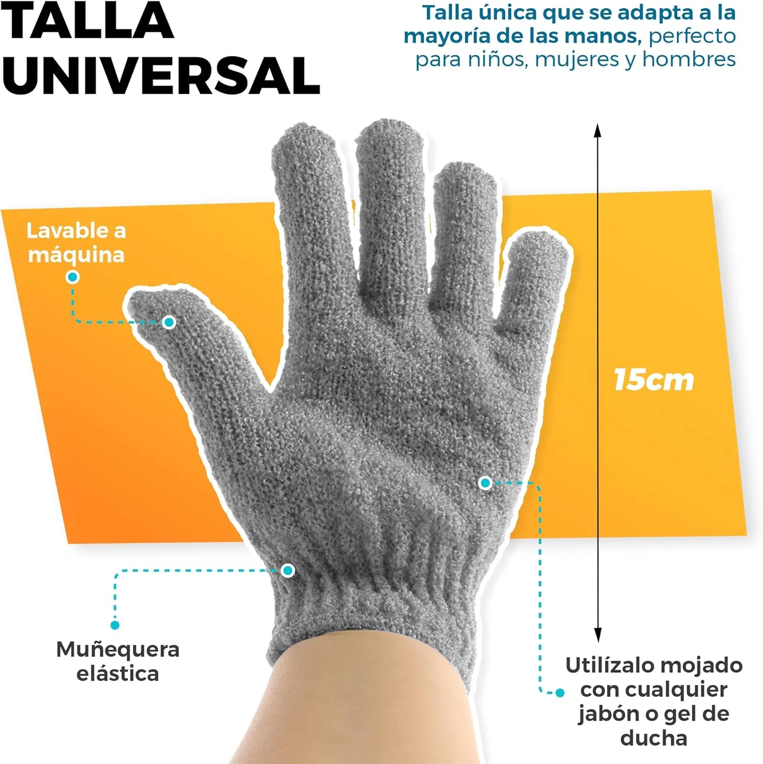  Guante Exfoliante Corporal La Fabrica De Inventos