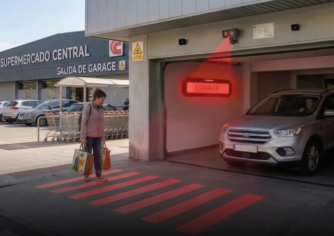 Sistema de Seguridad Inteligente para Salidas de Garaje