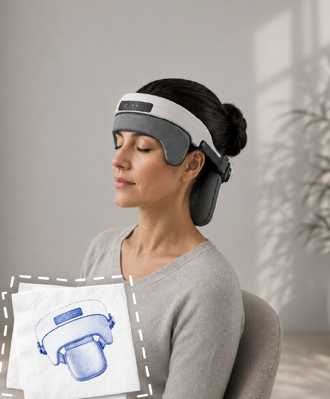 Dispositivo Inteligente para aliviar la migraña
